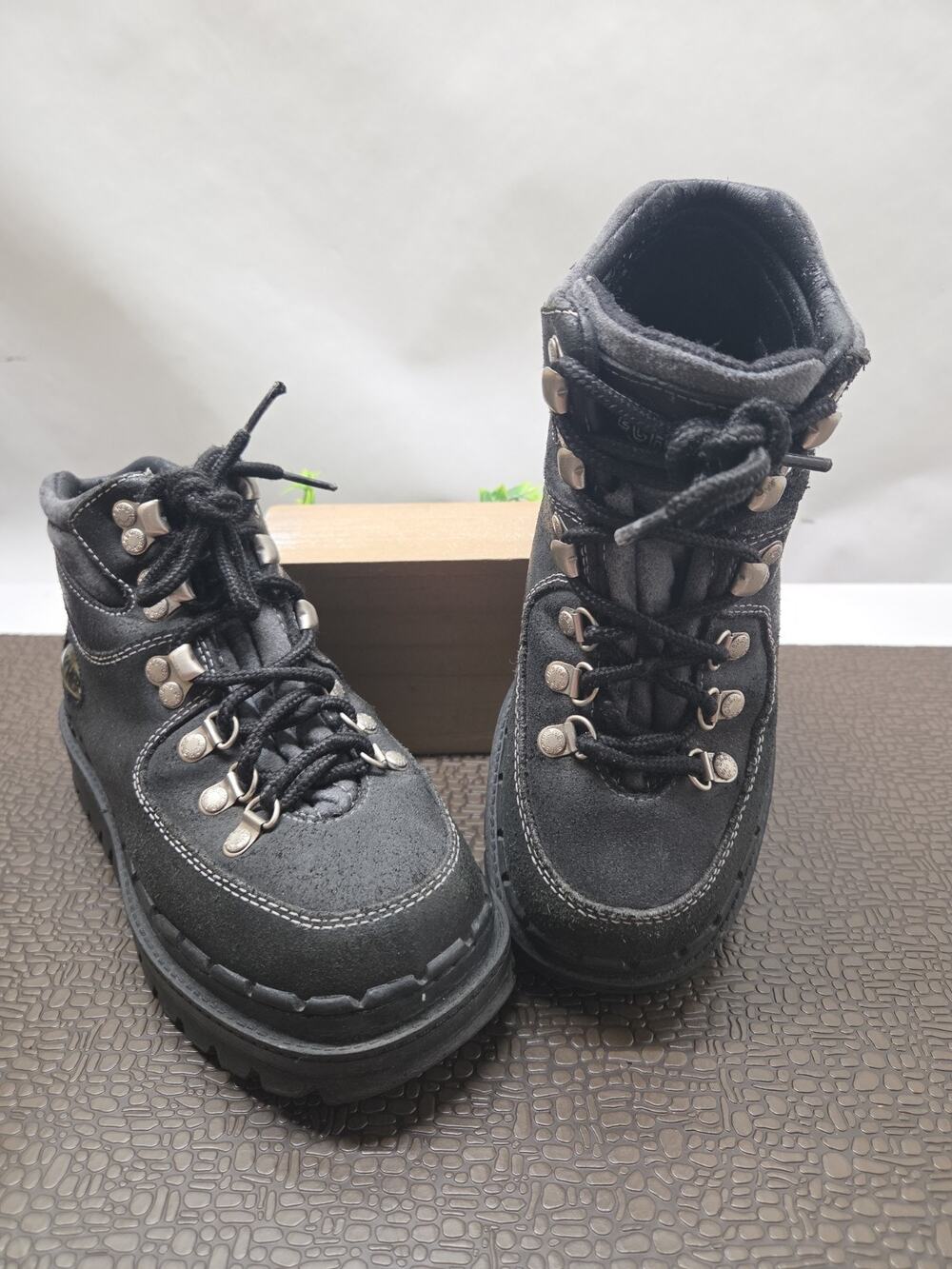 Vintage Skechers Jammers 7930 Boots Women's Sz 5.5 High Top Chunky Platform